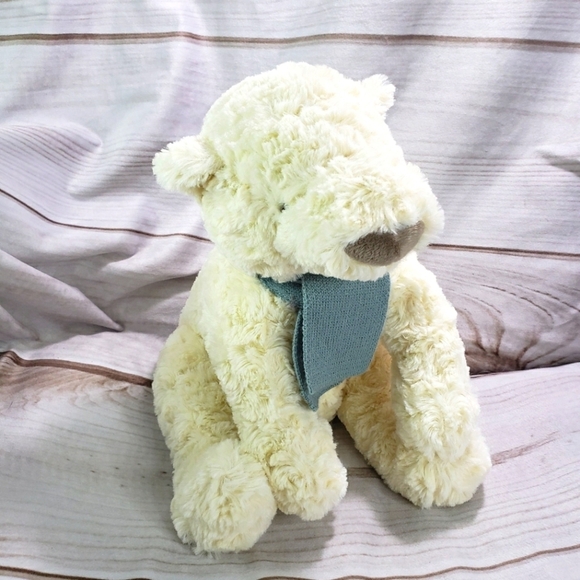 Bunnies By The Bay Boris Bearialis Cream Teddy Bear Stuffed Animal 12 Inch 2020 - Picture 1 of 11